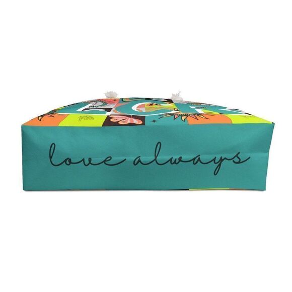 Personalized Bag, Weekender Bag, Custom Bag, Monogram Bag, Celestial Sun Moon, W - Picture 6 of 10